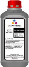   INK-DONOR   Canon PG-1431,   (Matte Black), 1000 