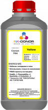  INK-DONOR   Canon PFI-304/704,  (Yellow), 1000 